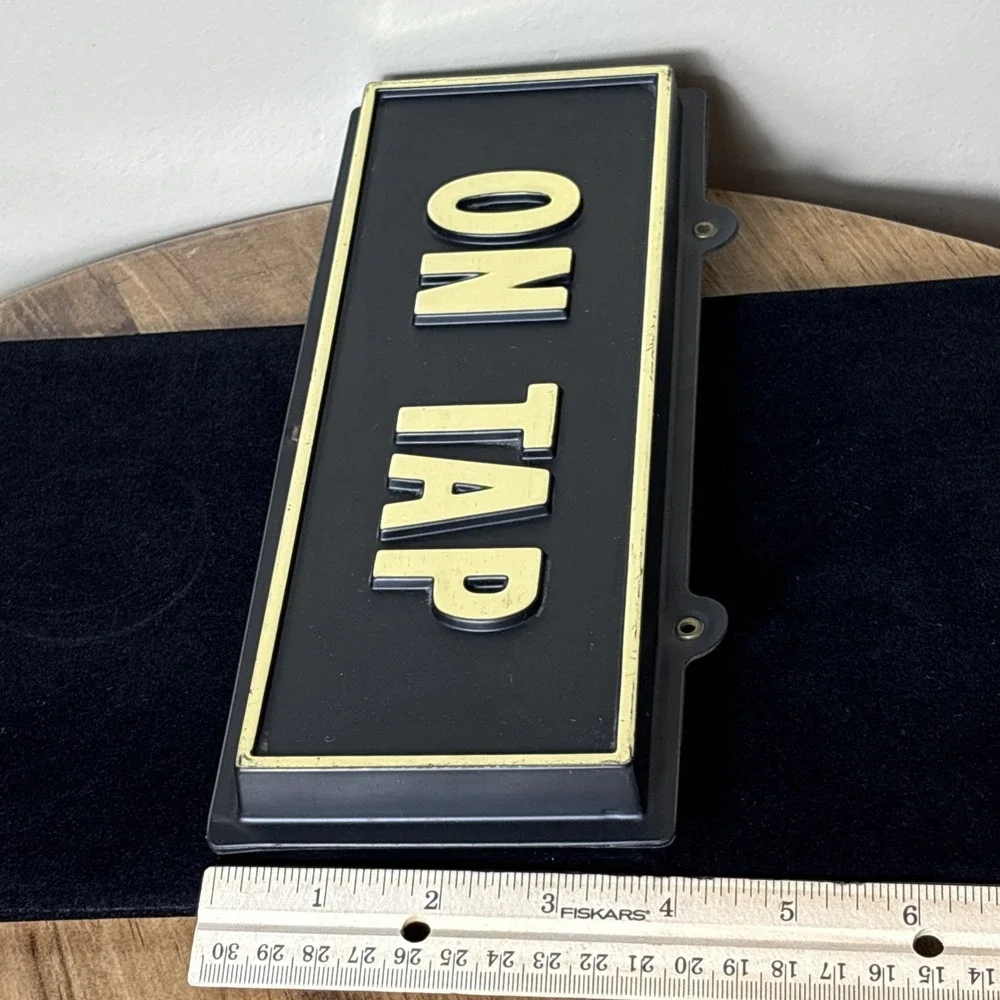 Plastic Hanging Bar‎ Sign 2 Sided 